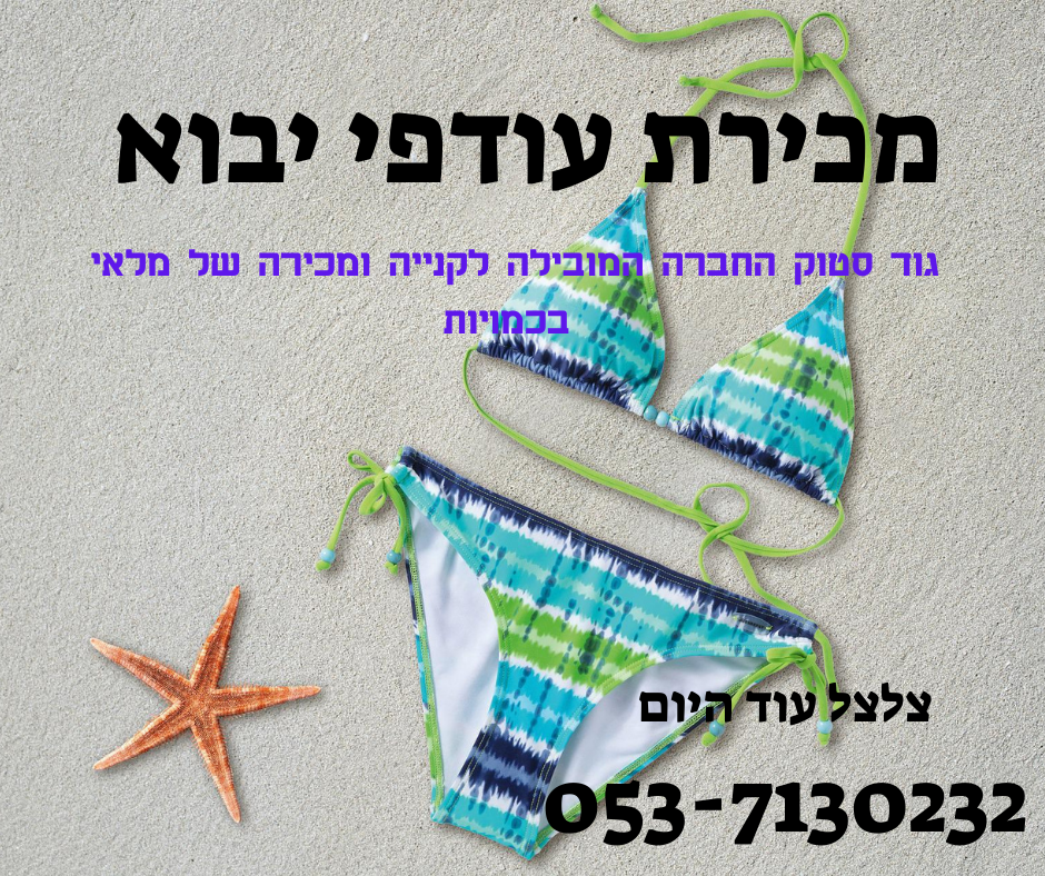 מכירת עודפי יבוא  